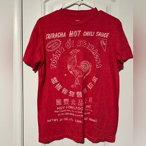 Savvy Red Sriracha Graphic Tee